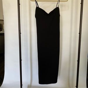 Black mid Zara dress